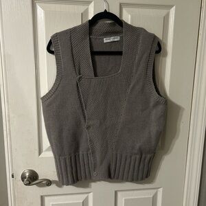 Opening Ceremony Wool Grey Sweater Vest